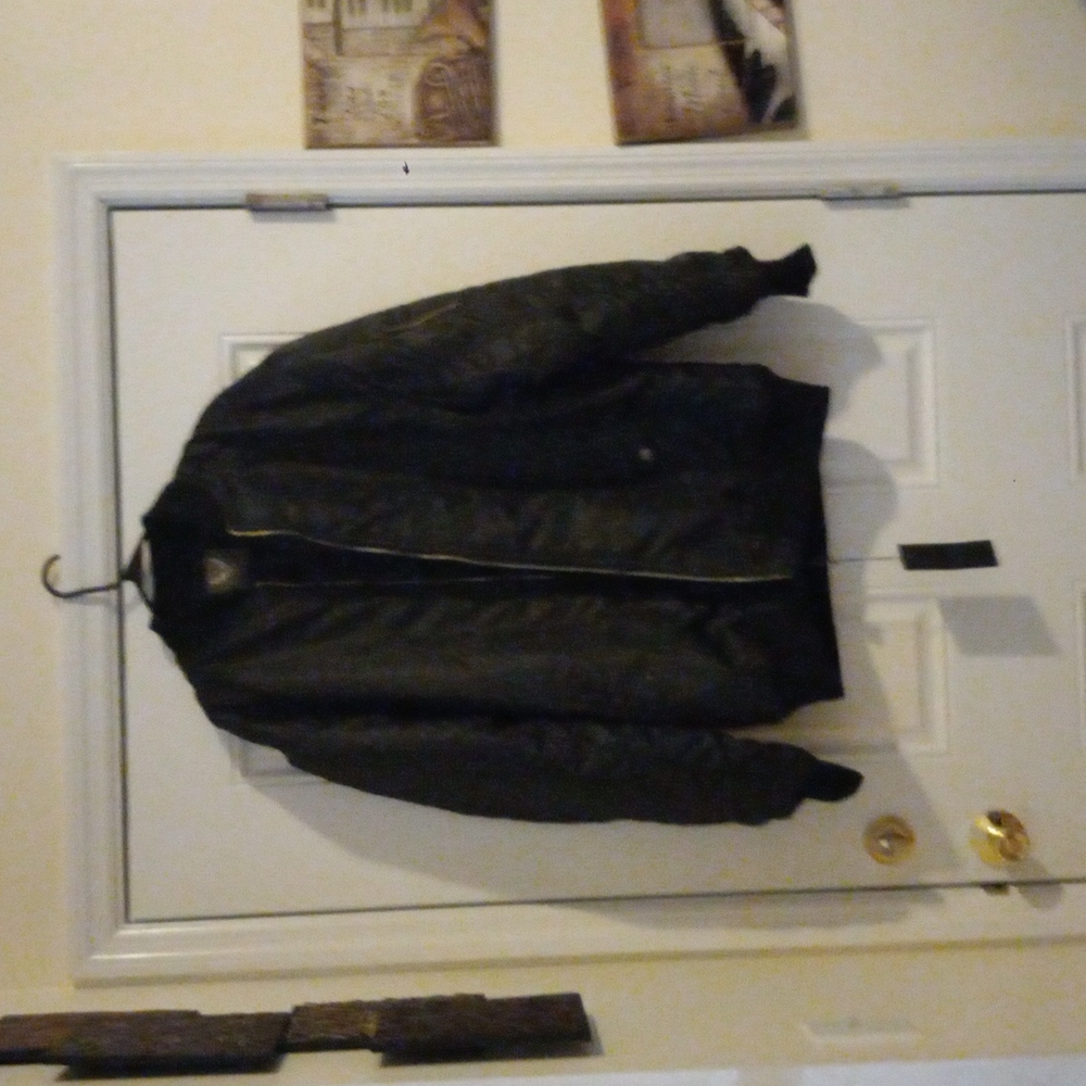 3XL Men's BTL Black Flight Jacket